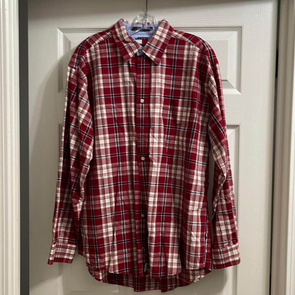 Men’s L Tommy Hilfiger cotton shirt